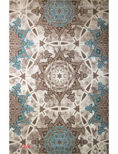 فرش مدرن فانتزی فرش ساوین -  ساوین مد 1509 - قالیچه  آبی