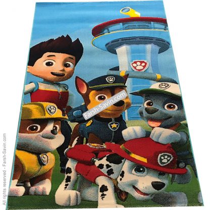 7503 سگهای نگهبان فرش اتاق کودک کارتونی